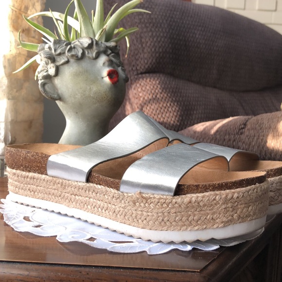 Brash Silver espadrilles - Picture 2 of 5